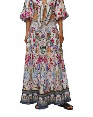 NEW CAMILLA maxi circle skirt in monserrate magic